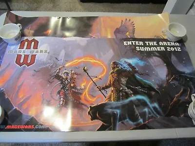 Mage Wars 2012 Store Promotional Posters 2X Unused • $15