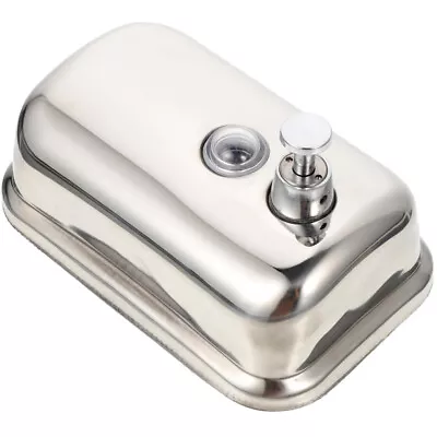  Stainless Steel Soap Dispenser Holder For Kitchen Sink Washing-up Liquid • £17.78
