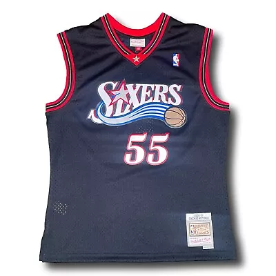 Dikembe Mutombo NBA Mitchell & Ness Philadelphia 76ers Swingman Jersey NWT Sz L • $79.99