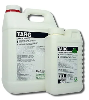 £17.50 • Buy TARG Graffiti Paint Pen Ink Varnish Remover Cleaner Cleaning Gel Water Washable