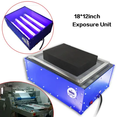 Screen Printing Vacuum Exposure Unit UV Exposing Equipment Plate Making 110V • $187