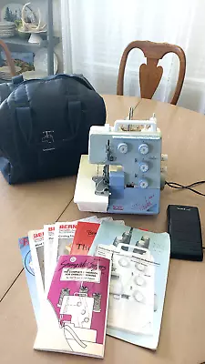 Bernina Bernette Funlock 004D Overlock Serger Sewing Machine-Works! • $155.99