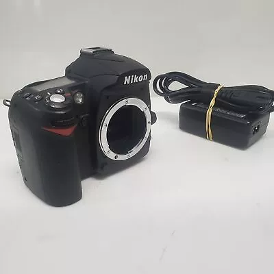 Nikon D90 12.3MP DSLR Camera Body-Untested/Lots Of Positives/Battery Charger • $9.99