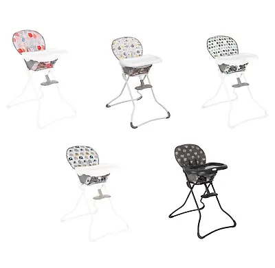 GRACO Baby High Chair Adjustable & Foldable With Feeding Table SNACK N' STOW • £39.99