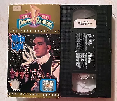 VHS: Mighty Morphin Power Rangers: All Time Favorites: White Light: Mini-Series • $14.99