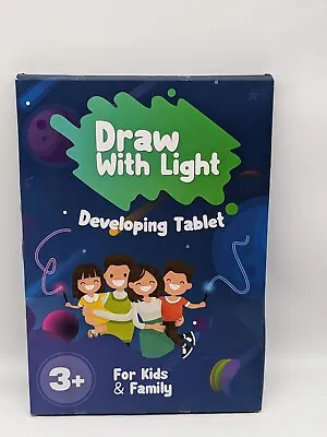 Draw With Light Kids Developing Toy Fun Drawing Board Set Magic Educational Gift • $5