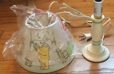 Classic Winnie The Pooh Mini Lamp Nursery Michel & Company #65562 RARE EUC Works • $99.50