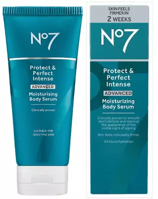 No7 Protect & Perfect Intense ADVANCED Moisturizing Body Serum Anti-Aging 6.7oz • $29.99