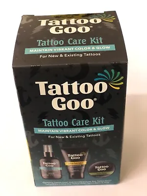 £16.95 • Buy Tattoo Goo Aftercare Kit Includes Antimicrobial Soap, Balm & Lotion NEW FREE P&P