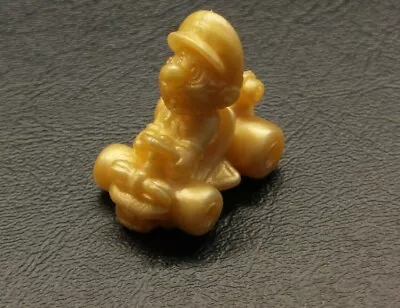 Vintage Nintendo Super Mario All-Stars Keshi Rubber Mini Figure Mario Kart Gold • $24.99