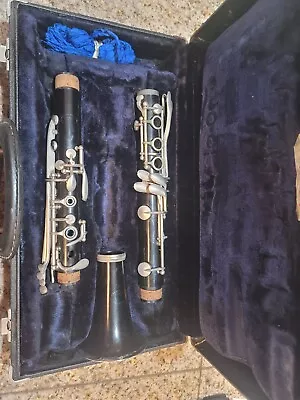 Vintage Antique CG Conn Director Clarinet W/ Box Case • $25