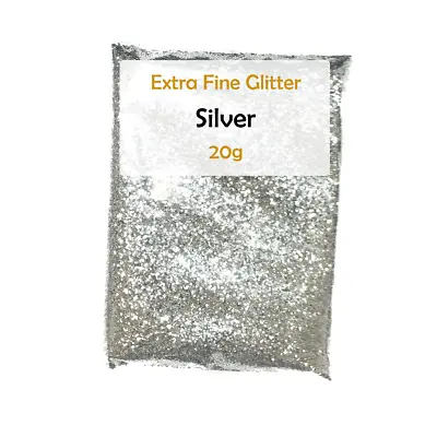 CLEARANCE ARK Extra Fine Glitter - ( 9 Different Colours) • £2.99