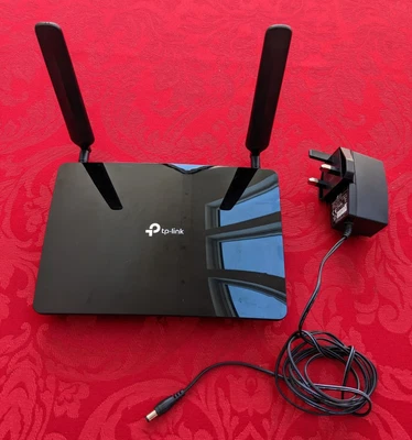 £19.99 • Buy TP-Link ARCHER MR200 Ac750 300+433 Wireless Dual Band 3G/4G LTE Router 4-Port