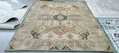 BEIGE / MULTI 7'-6  X 9'-6  Back Stain Rug Reduced Price 1172711856 AT830A-8 • $219