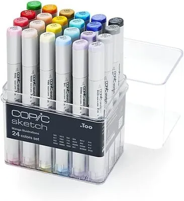 Copic Sketch Marker Pen Setr Manga Illustration (24pc Set) • £198.54