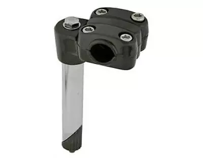 Vintage 4  Long Alloy Bmx Style Bicycle Stem (quill Diameter 21.1mm) In Black. • $28.99