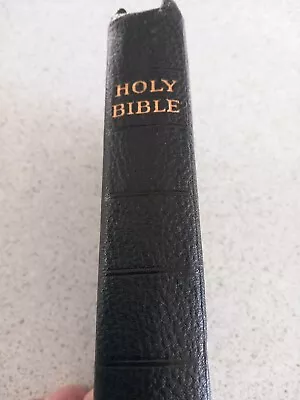 Vintage Collins Leather Bound  Holy Bible 1930's  • £12.99