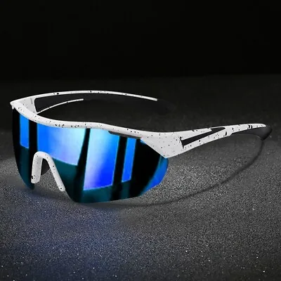 Polarized Cycling Glasses Men Sports Sunglasses Road MTB Mountain Riding Eyewear • $11.44