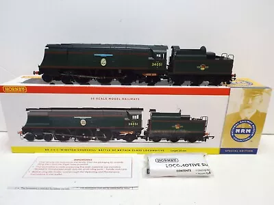 Hornby R2385 Br 4-6-2 West Country Class Winston Churchill 34051 Nos (oo2321) • £150