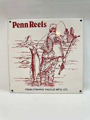 Penn Fishing Vintage Style Porcelain Sign • $88.99