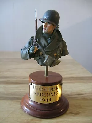 Customized Young Miniatures #1812 US Soldier Ardennes 1944 SCALE 1/10 • $29.99