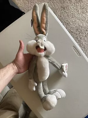 Applause Bugs Bunny Looney Tunes Stuffed Plush Animal Vintage 1994 Tags • $42.81