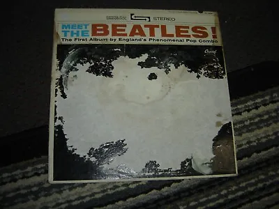 The Beatles - Meet The Beatles 1971 USA Stereo Reissue Vinyl LP W/VG • $5.99