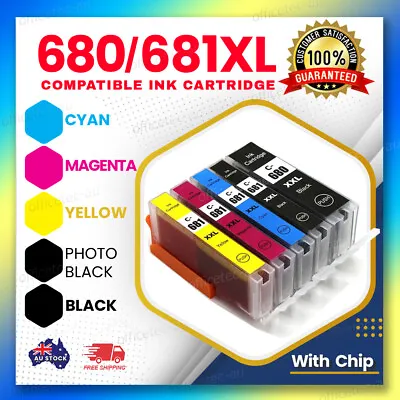 $14.30 • Buy NON-OEM Ink PGI-680 XXL CLI-681 For Canon TR7560 TR7660 TR8560 TR8660a TS6360a 