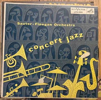 Sauter - Finegan Orchestra Concert Jazz Vintage Big Band Swing LPM 1051 LP • $1.99
