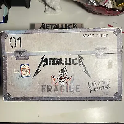 Metallica Live Shit Binge &Purge Box Complete(3 VHS 3 CDs Book Pass Stencil) • $60