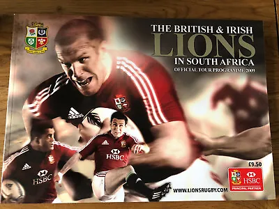 £10 • Buy The British & Irish Lions Rugby In South Africa Official Tour Programme 2009 NEW