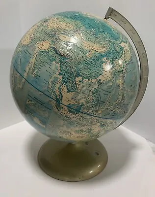 Rand McNally World Portrait Globe With Metal Base • $24.99