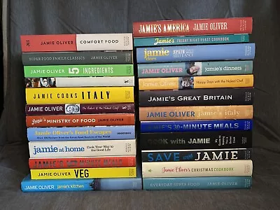 $200 • Buy Large Collection Of Jamie Oliver Cook Books