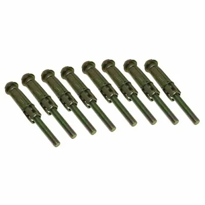 8PC HEAVY DUTY EXPANSION BOLTS 6mm X 75mm RAWL BOLT CLOSE OPEN HOOK WALL ANCHOR • £3.99