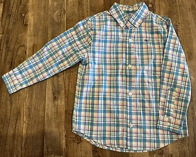 Vineyard Vines Boys Long Sleeve Button-Up Shirt Size 3T • $20