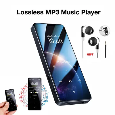 128GB Bluetooth MP4 HiFi Lossless Music Player Radio Recorder Sport Touch Screen • £29.27