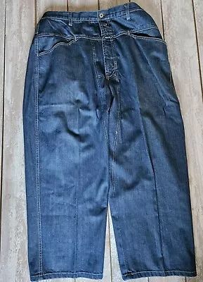 Marithe Francois Girbaud Jeans Mens 38x26 Blue Brand X Authentic Fit Baggy Wide • $39.97