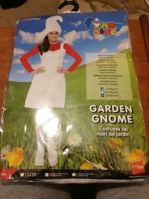 Fancy Dress Costume   Womens Garden Gnome    ( M ) By Funny Side   (b1) • £10