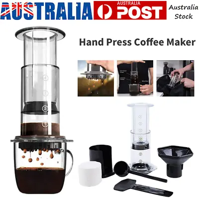 Kits For Aeropress Coffee Espresso Maker Kit With 350 Filters Hand Press Plastic • $33.92