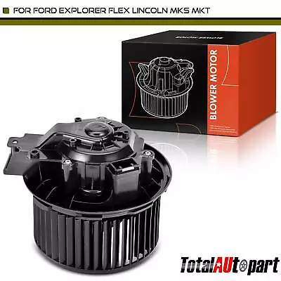 AC Heater Blower Motor W/ Fan Cage For Ford Explorer Flex Taurus Lincoln MKS MKT • $38.29