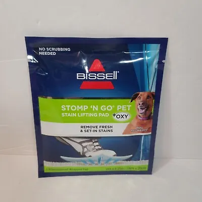 £6.26 • Buy Bissell Stomp 'n Go Pet Stain Lifting Pad + Oxy Removes Set-In Stains