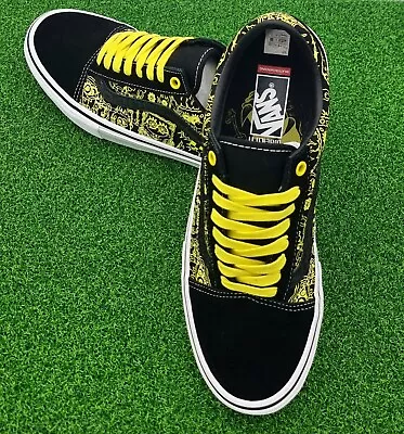 RARE-SIZE 10 US-Men's VANS X SPONGEBOB 'OLD SKOOL' Skate Shoe Sport Sneaker-NEW! • $129