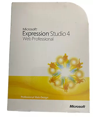 MS Microsoft Expression Studio 4 English DVD =NEW BOX= • $149