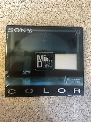 SONY Mini Disc Minidisc Color Collection 74 Minutes MD74 • £6.99