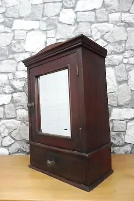 Antique Germann Wall Cabinet Cupboard Medicine Cabinet Pine Wood • $299