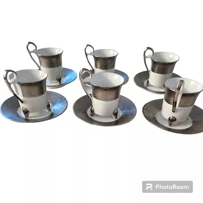 12 Piece Porcelain Espresso Coffee Set • $20