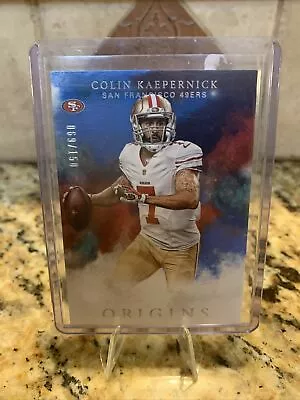 2016 Panini Origins #33 Colin Kaepernick Blue /150 • $4