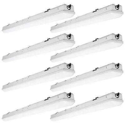 8-Pack 4ft LED Vapor Tight Light UL Listed Vapor Proof Light 5000K Daylight • $299.99