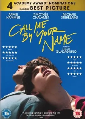 Call Me By Your Name   [uk] New  Dvd • $20.99