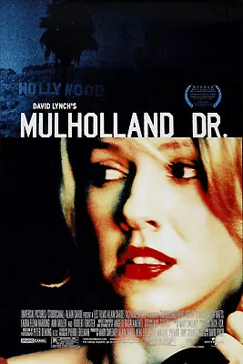 MULHOLLAND DR. DRIVE MOVIE POSTER 2 Sided ORIGINAL Ver A 27x40 NAOMI WATTS • $55